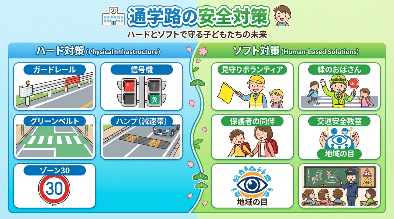 ハード対策とソフト対策の比較