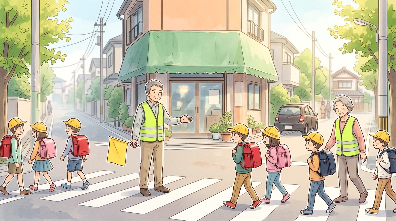 【全国】「交通事故死ゼロを目指す日」の9月30日 通学路で全国一斉の街頭指導