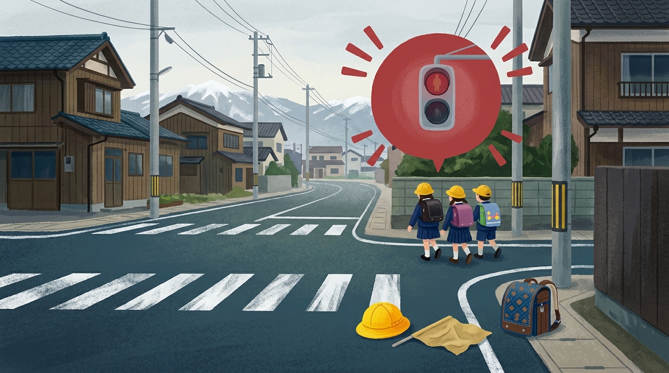 【新潟県十日町市】無人の軽自動車が動き出し園児の列に 5人が軽いけが